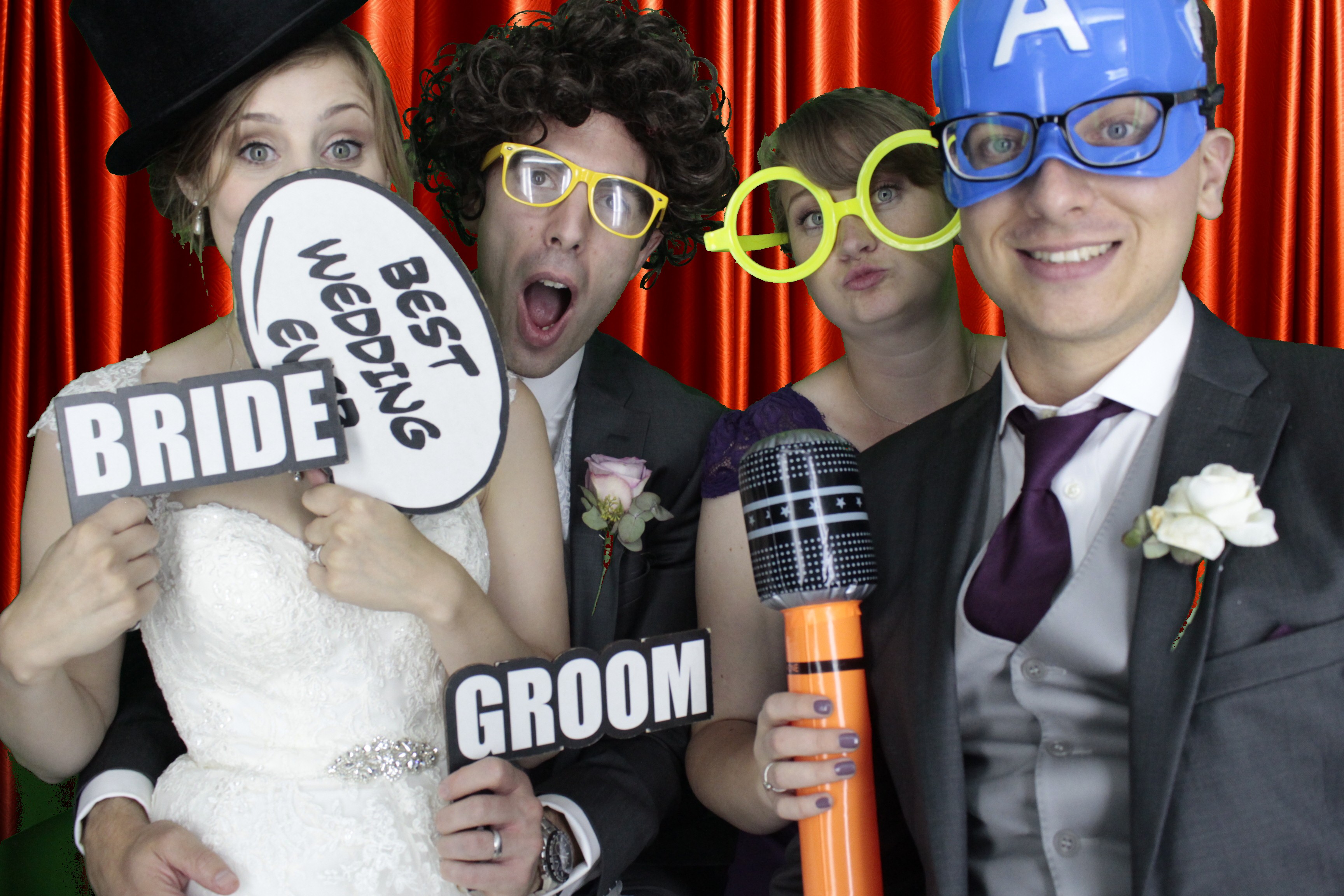Mr & Mrs Brooks | View more photos from the event at gallery.myphotoboothexperience.co.uk/u/MyPhotoBoothExperienceLtd/Mr-Mrs-Brooks